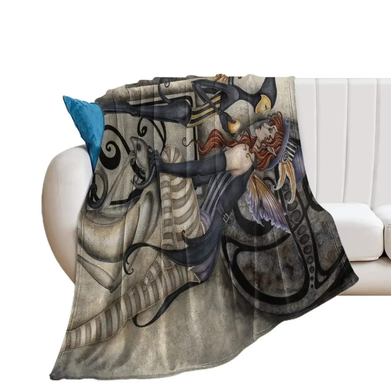 

The Admirer Throw Blanket Flannel Fabric Winter beds Blankets