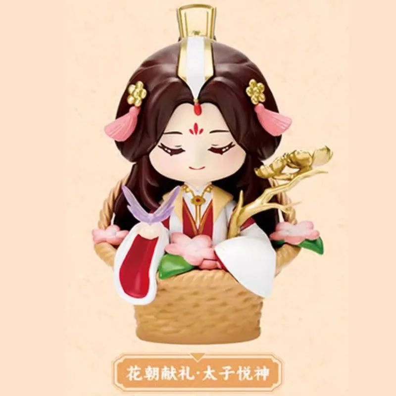 Anime Heaven Official's Blessing Cosplay Xie Lian San Lang Random Blind Box Figurine Ornaments Birthday Gift for Women Men