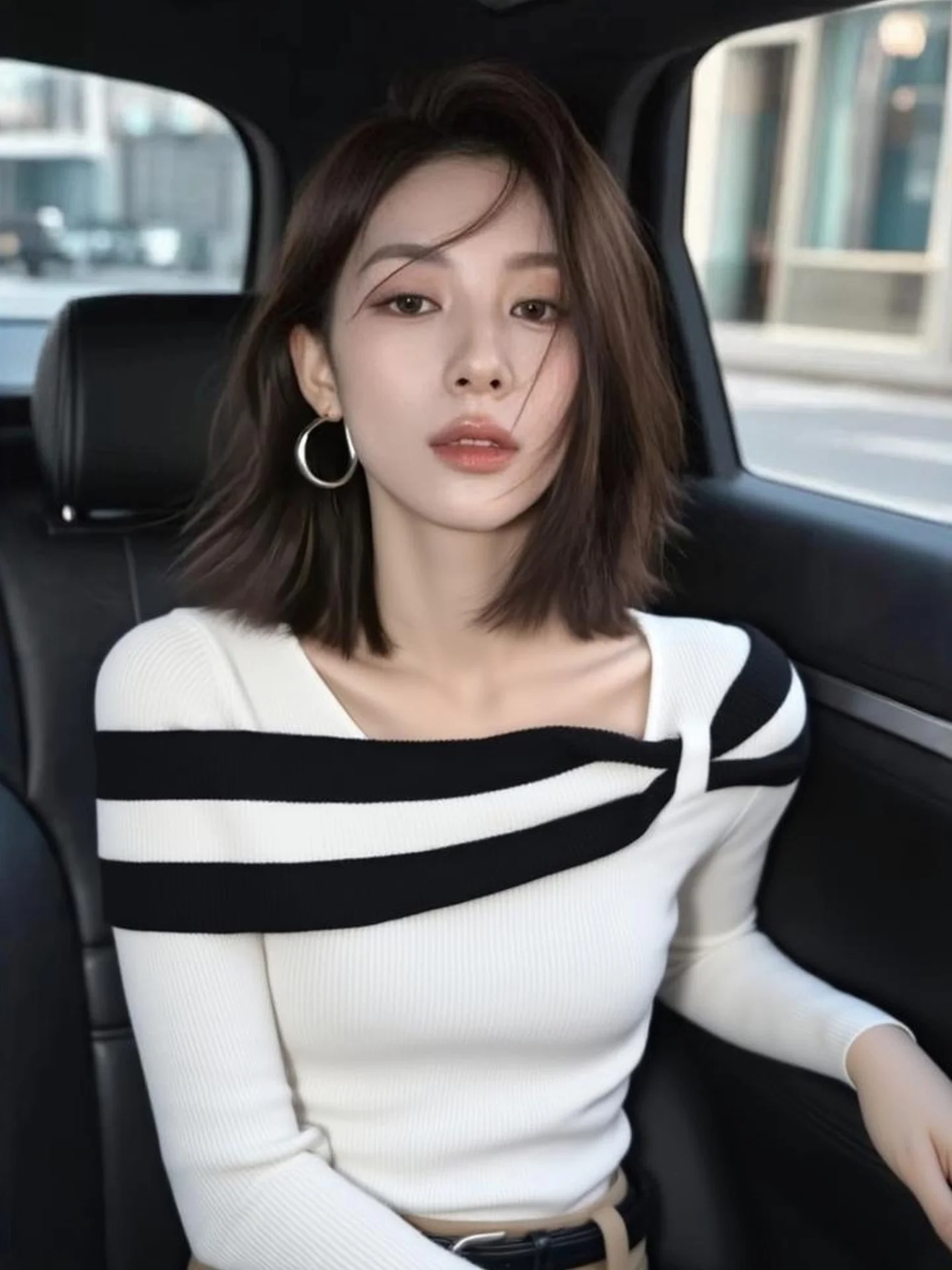 Slim Fit Long Sve Overhead Knitted Sweater Color Blo Faionable Winter Woolen Top Comfortable Breathable Moisture ng