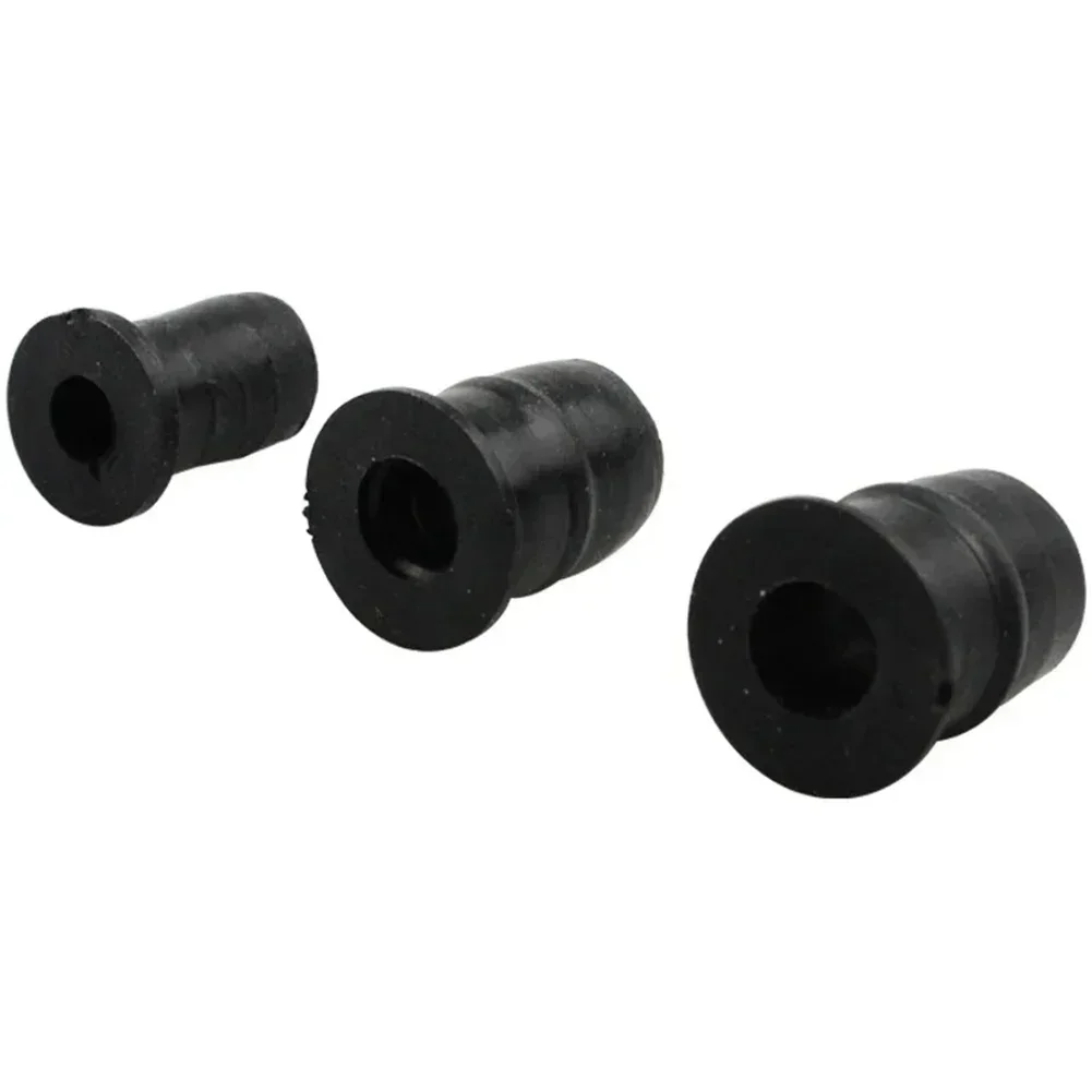 5pcs M5 / M6 Motorcycle Rubber Well Nuts Accessories Fasteners Universal Motorcycle Modified Windshield Brass Rubber Nut