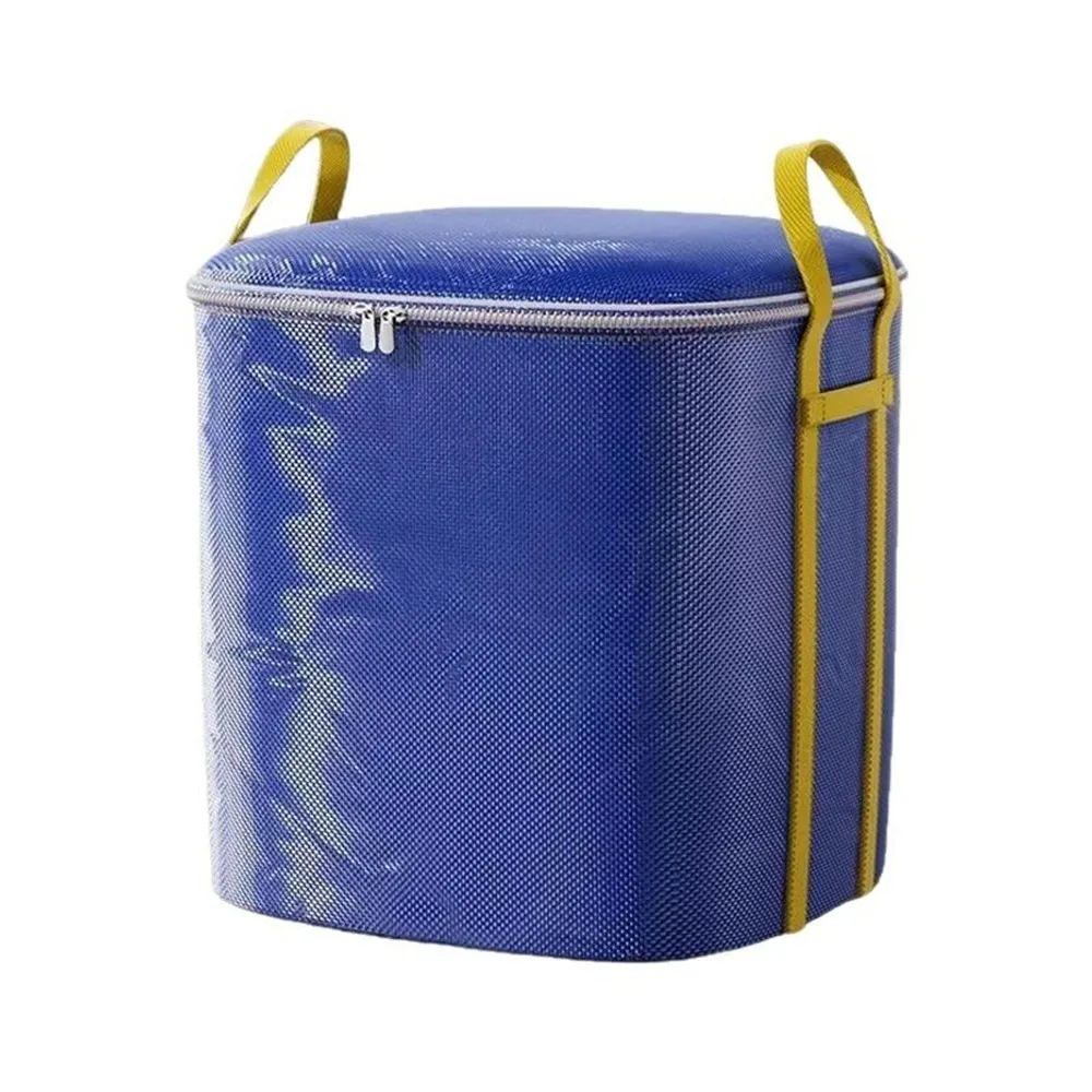 

Large Capacity Moving Package Bag Waterproof Moisture-proof Quilt Clothes Storage Bag Dustproof with Zipper Luggage Packing Bag
