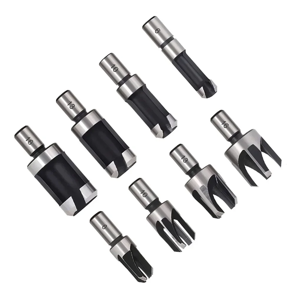 4pcs Wood Plug Cutter Drill Cutting Tool Drill Bit Woodworking Drill Bit  For Countersunk Holes For Furniture Making Tools