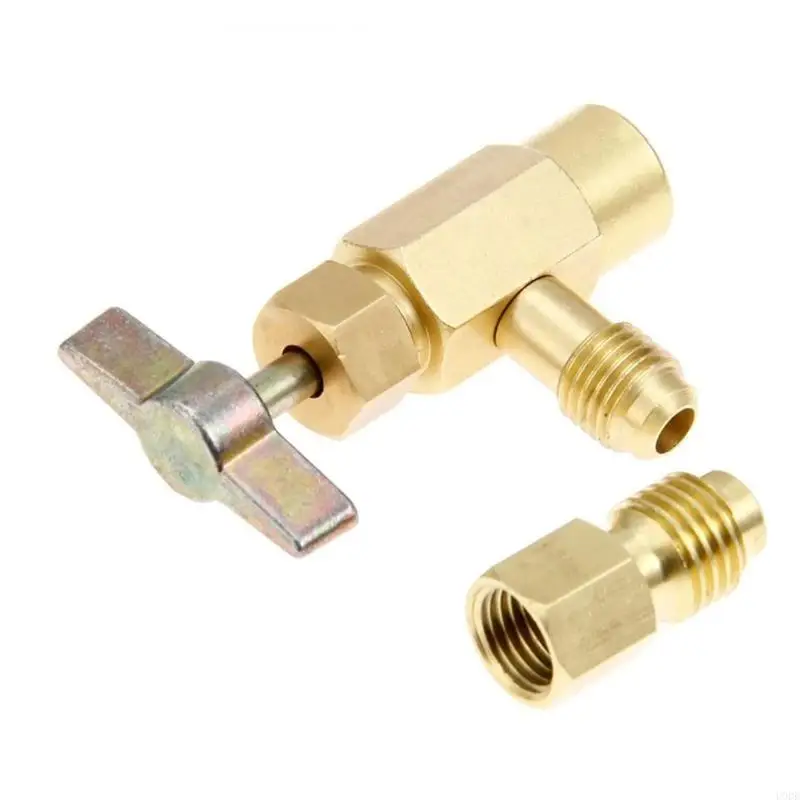 Praktis R134A Pengisian Katup AC Valves Safety Refrigerants Valves Metal AC