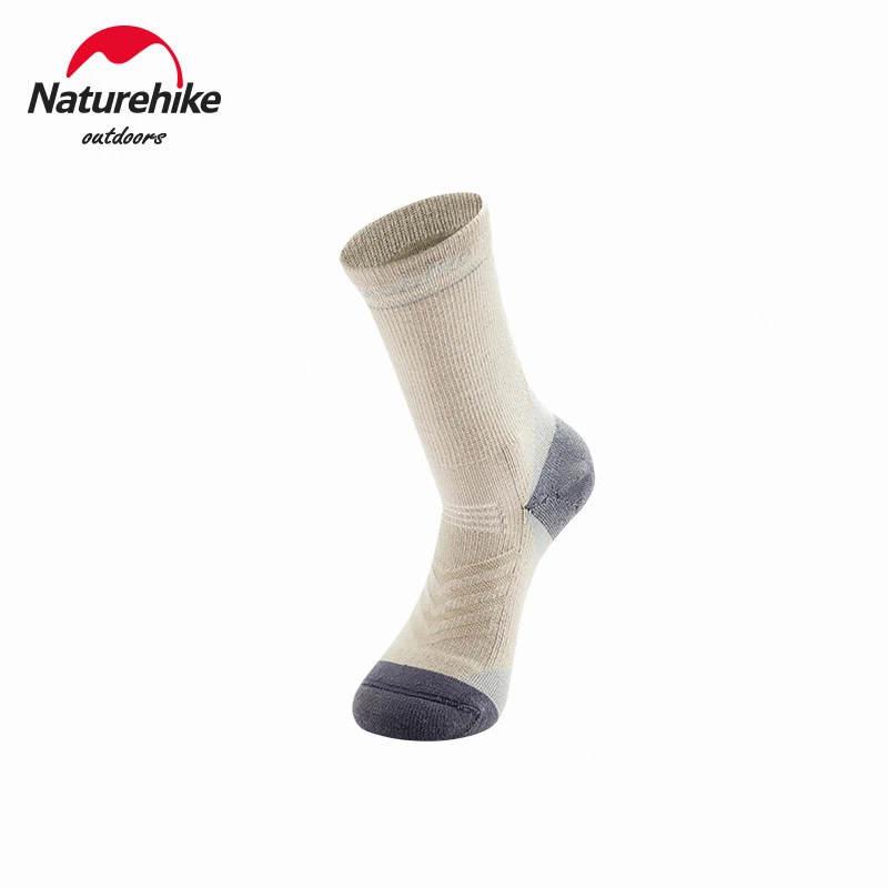 Naturehike New Thickened Merino Wool Socks Men Women Keep Warm Fashion Leisure Sports Hiking High Socks Non Slip Breathable