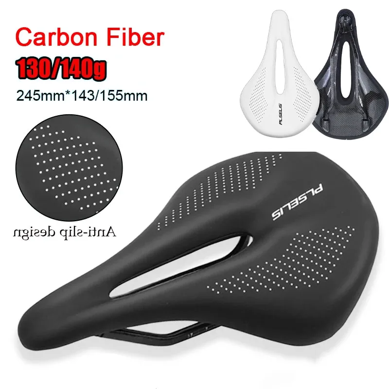 Carbon Bicycle Saddle Comfortable Bike Seat 130/140g Ultralight carbon saddle for MTB Gravel Road accessories for mountain bike