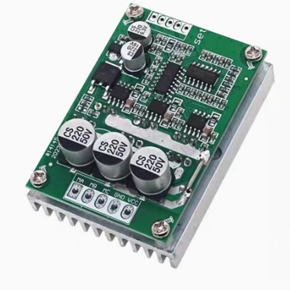 

500 Вт 15A DC12-36V Бесщеточный двигатель Холла, плата драйвера двигателя высокой мощности, модуль управления регулятором скорости обратного хода