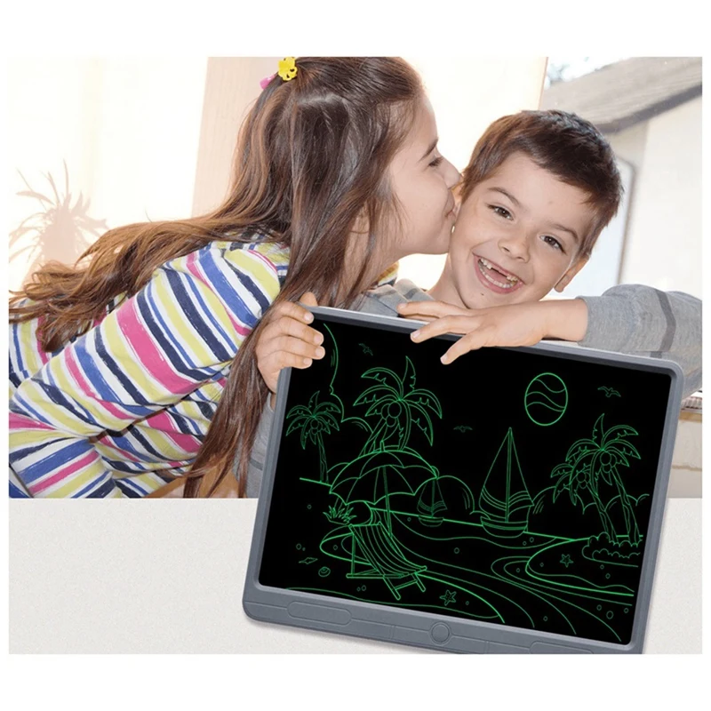 21 Inch Children's Drawing Board Learning Writing Board Monochrome Handwriting Graffiti Board