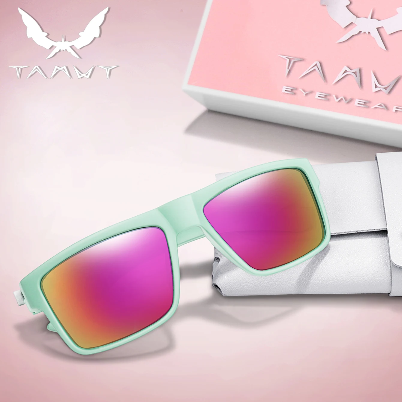 Polarisierte Sonnenbrille für Männer und Frauen, Marke, trendige Brillen, Unisex, Vintage, Motorrad, Fahren, Angeln, Reisen, Sonnenbrillen mit Box – Detail 8