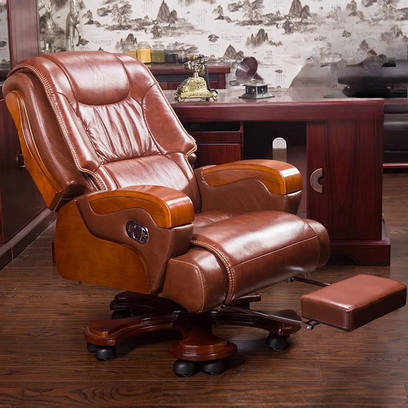 เก้าอี้สำนักงานปรับเอนได้ตามหลักสรีรศาสตร์ เก้าอี้คอมพิวเตอร์แบบหมุน เก้าอี้สำนักงานแบบมีล้อเลื่อน เก้าอี้พักผ่อน เก้าอี้ทำงาน เฟอร์นิเจอร์สำหรับบ้าน