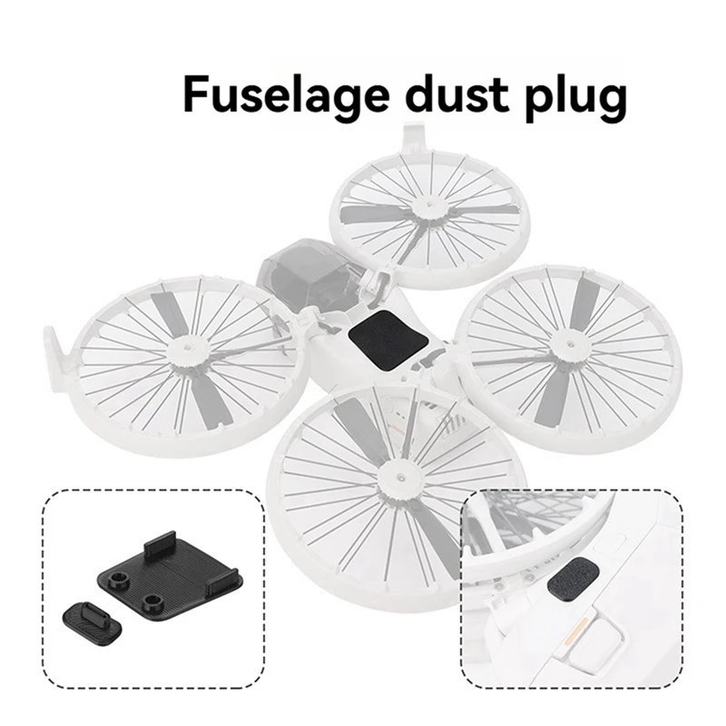 DJI FLIP 동체 먼지 커버, 긁힘 방지 및 습기 방지, 단락 회로 보호 커버 플레이트 액세서리