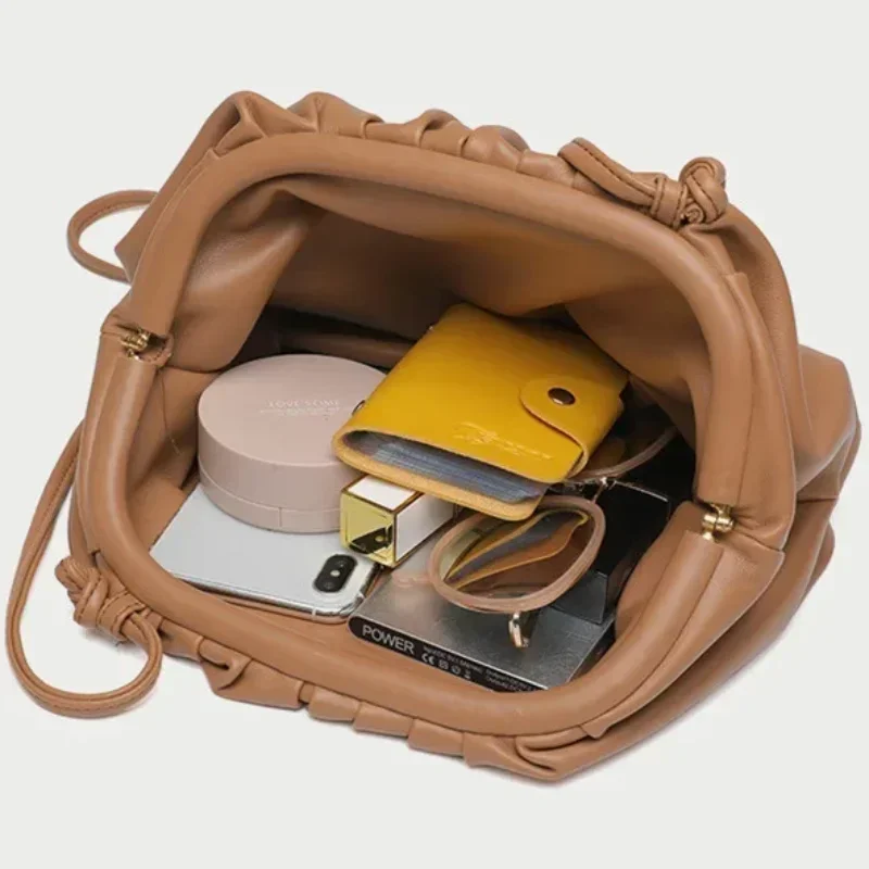 Bolso de hombro de cuero Pu suave de lujo para mujer, bolsos cruzados pequeños de alta calidad para mujer, bolsos nuevos de moda para mujer, bolsos de mensajero