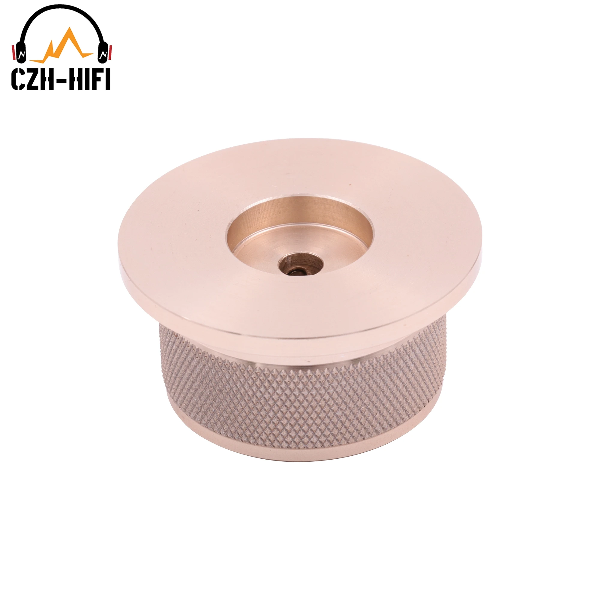 1pc 50x25mm Audio Volume Control Knob CNC Gefräste Solide Aluminium Knob für CD-Player Verstärker Radio plattenspieler Lautsprecher Gitarre – Detail 9