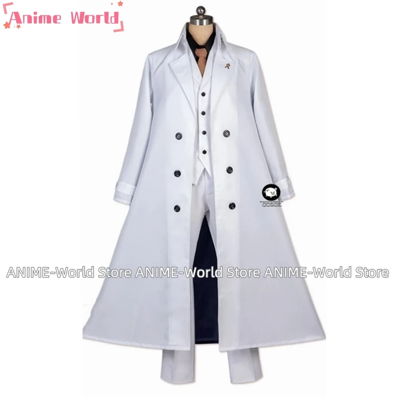 

《Custom size》Anime Dazai Osamu Cosplay Costume Custom Made Halloween Christmas Carvinal Party Costume Adult