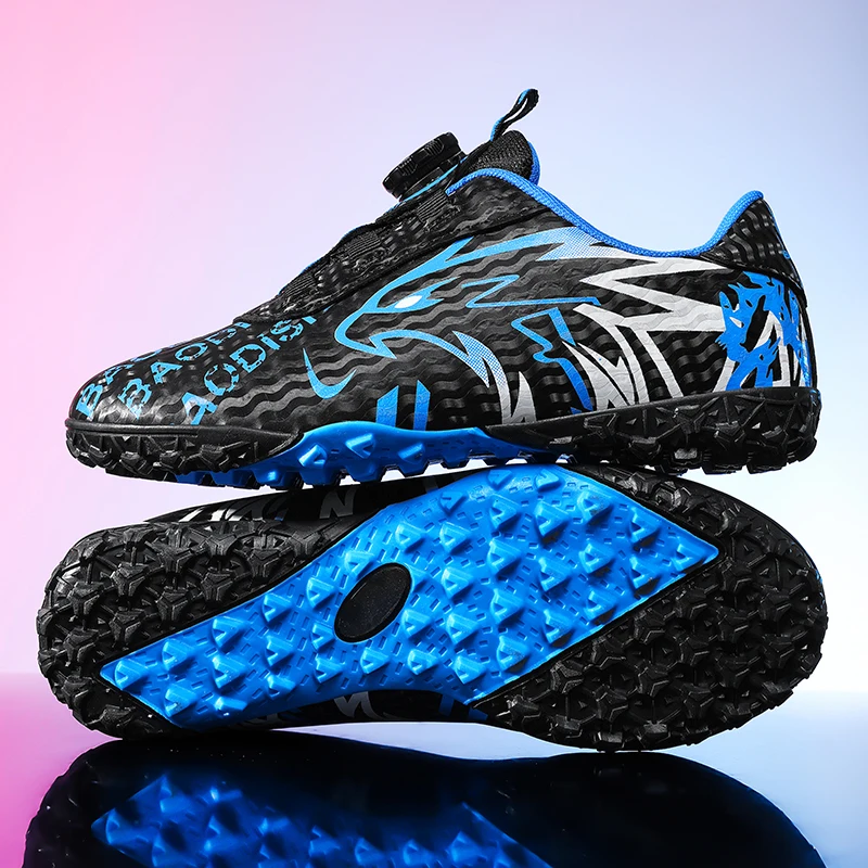 Long Turf Mixed Studs Soccer Boots, Shockproof Comfy Design For Adult Teen Outdoor Football Exercise And Competition
