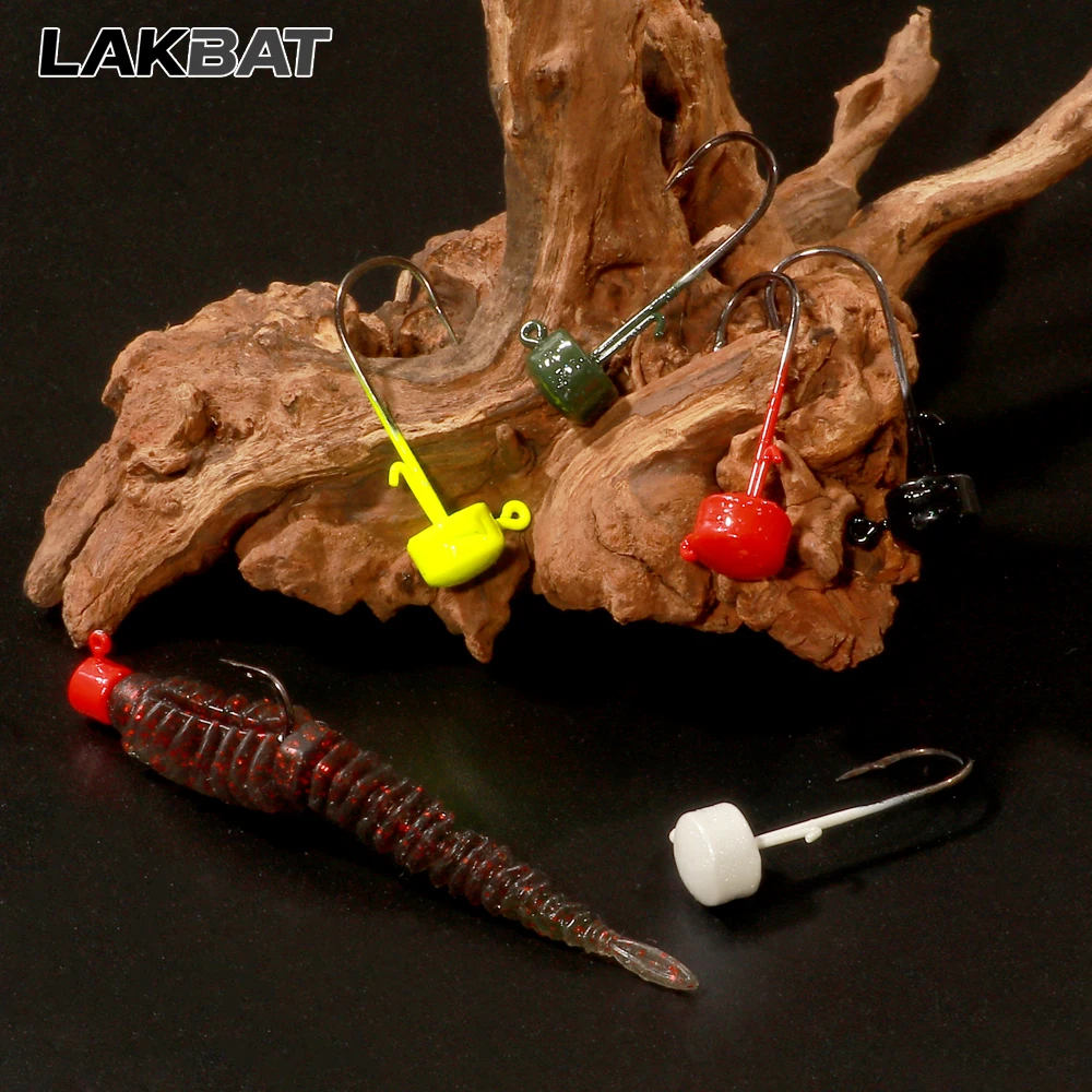 Ned Rig Mushroom Jig Heads, 2,8 g/3,5 g/4,6 g/7 g Angelhaken aus Kohlenstoffstahl für weiche Köder, 5–20 Stück Angelzubehör – Detail 7