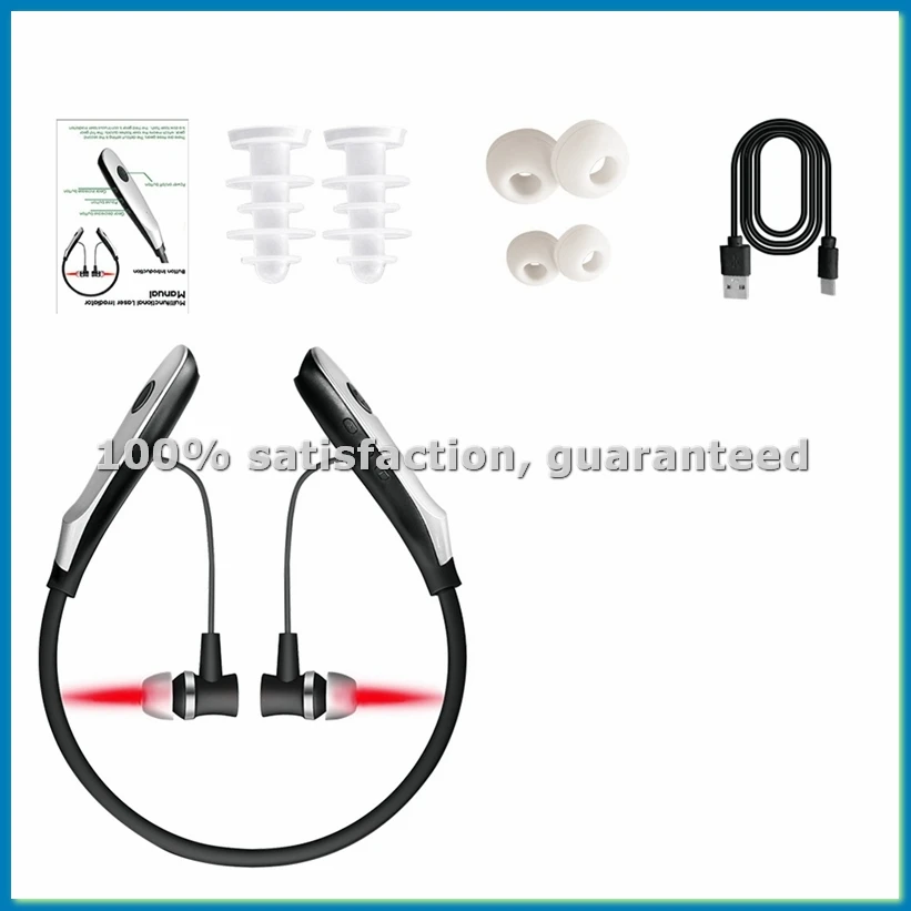 

Устройство для светотерапии ушей и носа красным светом 650 нм, светотерапия красным светом для ушей при шуме в ушах, 2-в-1: светотерапия для ушей и носа для облегчения состояния - ABLL