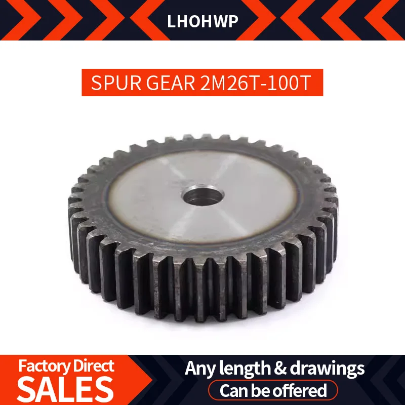 معالجة مخصصة لـ 2 وحدة محرك تروس ترس معدني دقيق التروس المتوفرة من المخزون #2