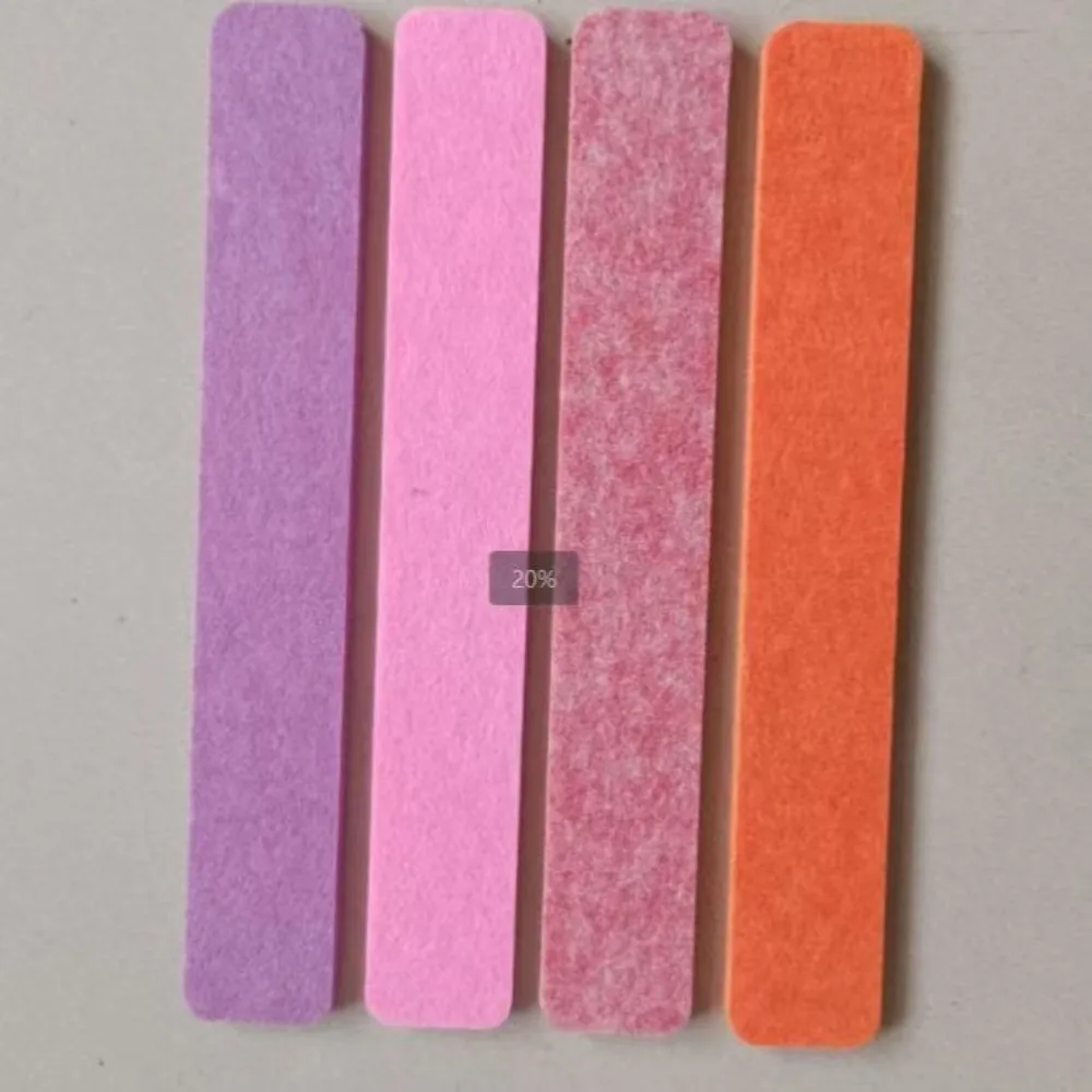 8PCS Polyester Fiber Felt Strip Adhesive Tabs Included Practical Wall Decor Sticker Decorative Felt Bulletin Board