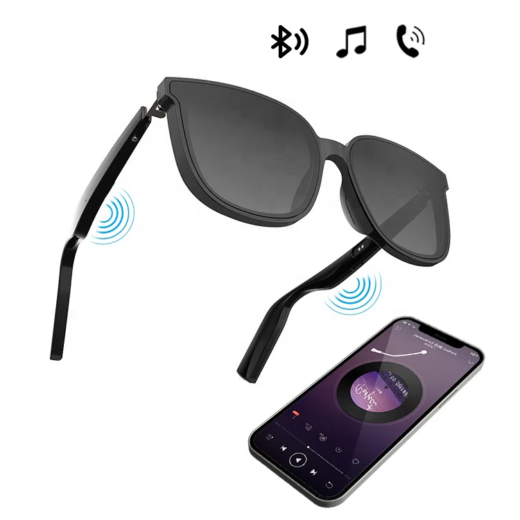 2022 Acetate Smart Sunglasses Wireless Audio Driving  Sunglasses Polarized Smart Sun Glasses