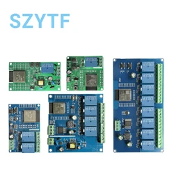 1/2/4/8 Channel ESP32 WIFI Bluetooth-compatible BLE Relay Module AC90-250V/DC5-30V Power Supply ESP32-WROOM Development Board