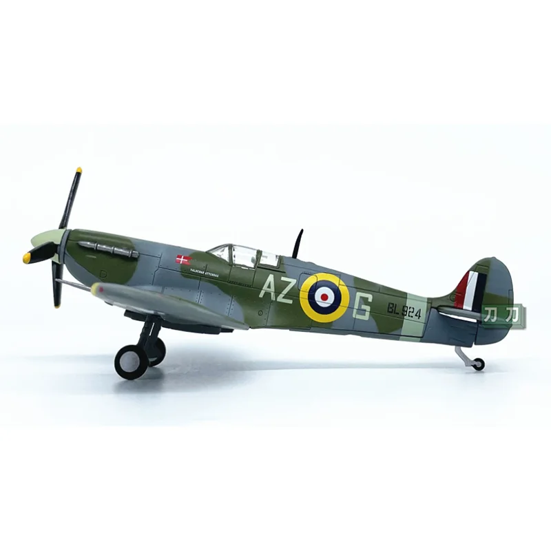 LEGION 1/72 Scale 14618LA British MKV Spitfire Fighter Die-cast Alloy Aircraft Model Collectible Decorative