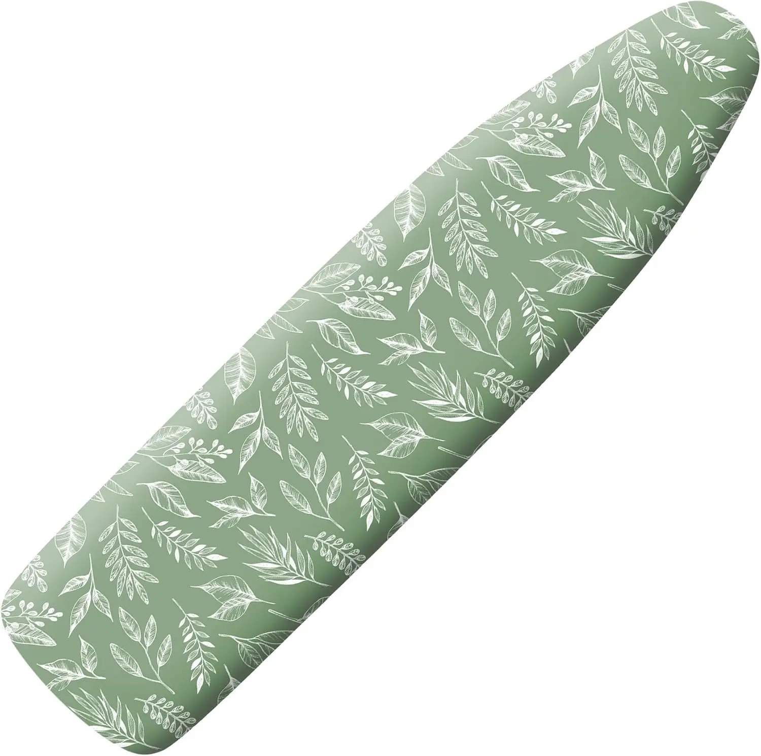 

Premium 15x54 Ironing Board Cover with Extra Thick Pad, Scorch-Resistant Sage Green Design