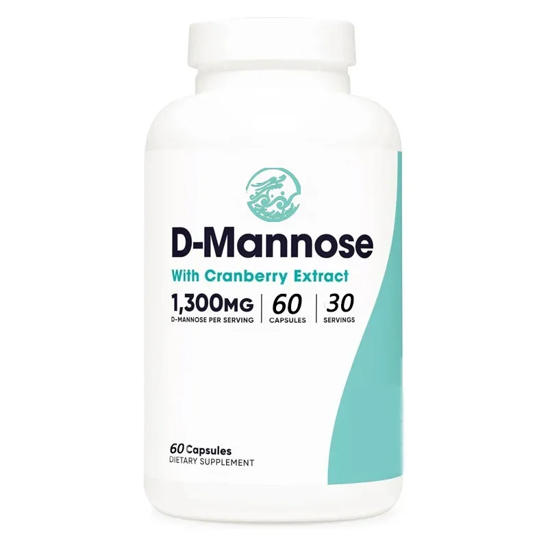 

Women's 60 capsules1300mg of D-mannose and cranberry extract, gluten free