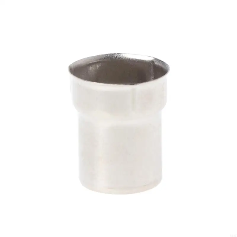 A0NC 5PCS/SET -Stahlkappen -Mikrowellen -Ofen Ersatz Rundloch -Magnetron -Silberton