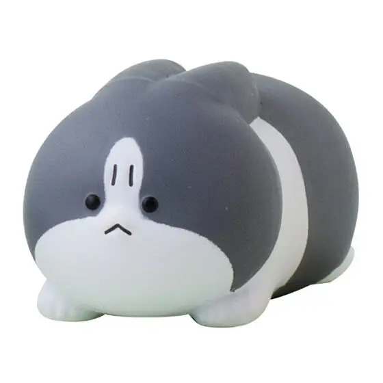 バンダイ怒り猫ガシャポンフィギュア 02 アニメグッズかわいい顔をしかめるキティ像すみっコぐらしキャラクターデスクトップ装飾おもちゃ