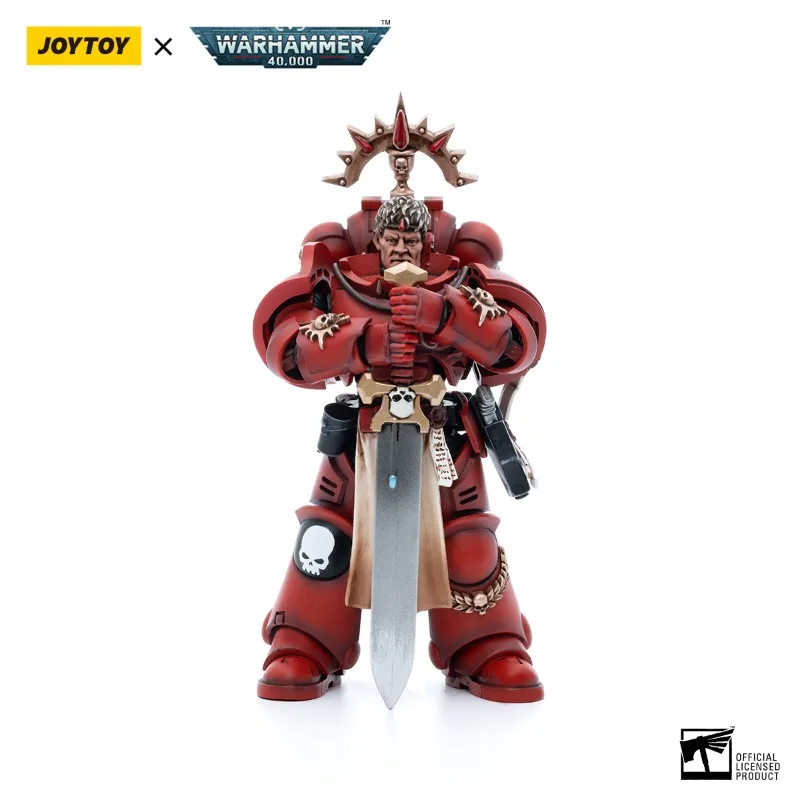 Joytoy Warhammer 40K หุ่นแอ็กชัน1/18เลือดเทวดาชุดทหารผ่านศึกอะนิเมะโมเดลเคลื่อนย้ายได้ของขวัญเด็กผู้ชาย