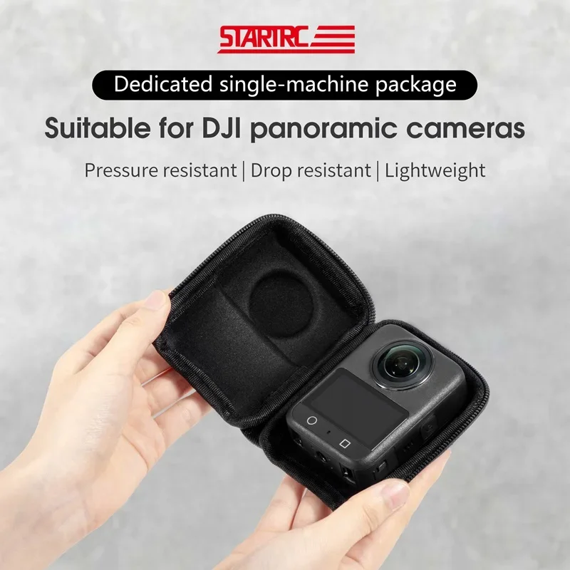

Carrying Case For Dji Osmo 360, Waterproof, Wear-resistant And Drop-resistant Hard Travel Protector Case With Wrist Strap