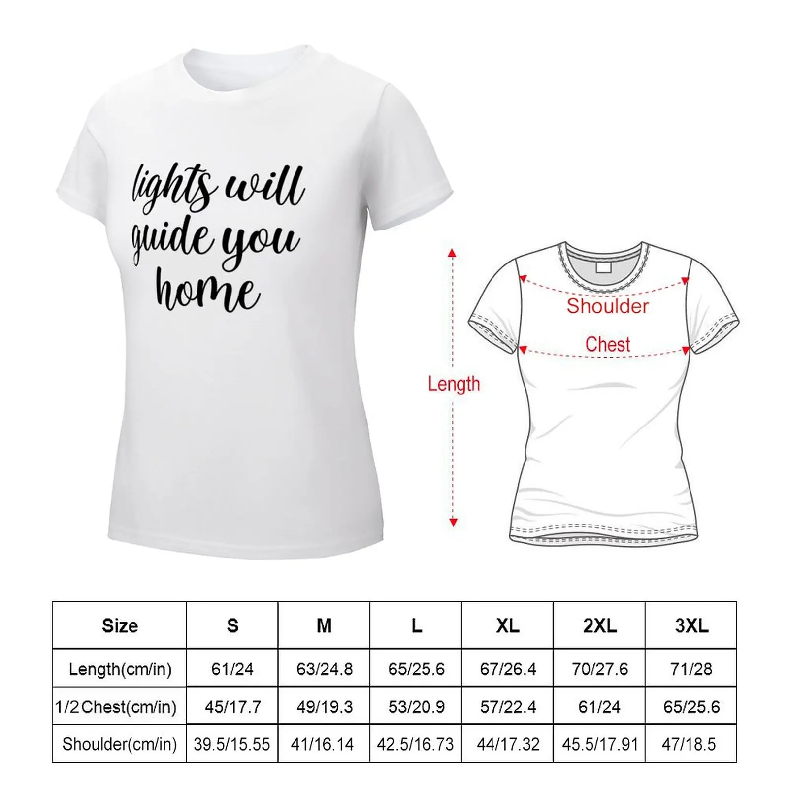 Fix You Lyrics T-shirt korean fashion kawaii clothes woman t shirt