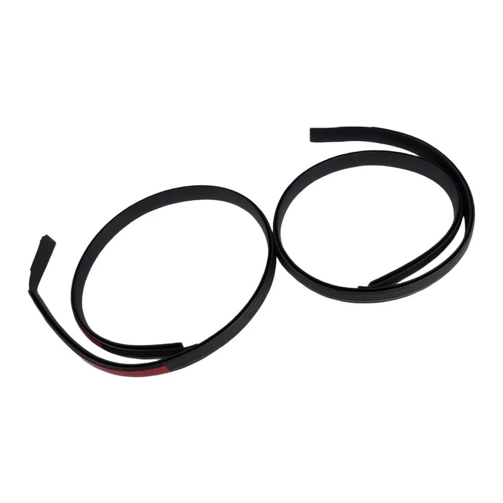 Drip Molding Trim Set for Toyota For Tacoma 2016 to 2023 Roof Seal Replacement Black Rubber 75551-04080 75552-04080