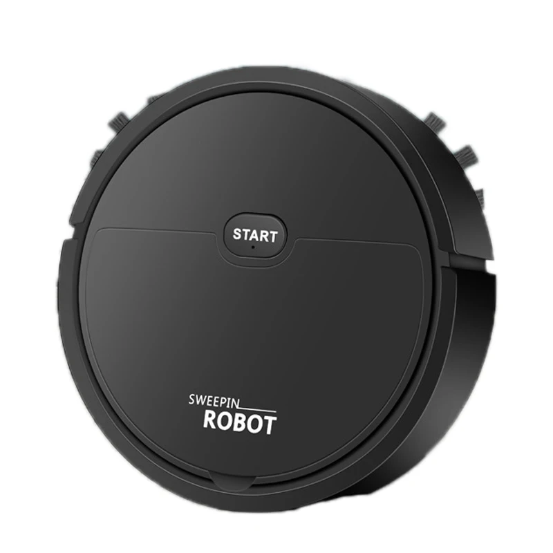Robot Vacuum Cleaner USB Smart 3 In 1 Suction Sweeping Mopping Function Automatic Vacuum Cleaner for Small Apartments