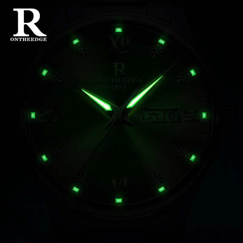 حار بيع جديد رقيقة جدا التلقائية الميكانيكية ووتش للرجال، للماء مضيئة الأعمال ساعة اليد، تصميم فاخر