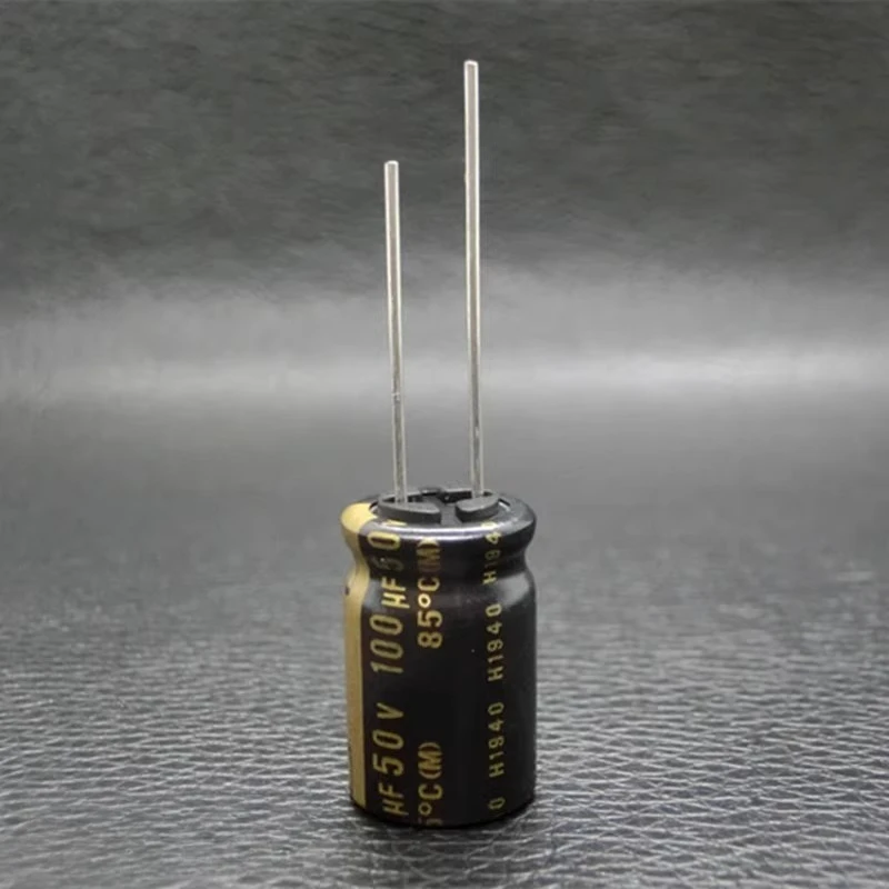 (2 uds) 50v100uf nichicon MUSE KZ fiebre audio condensador electrolítico de aluminio 100uF50v condensador fijo de orificio pasante