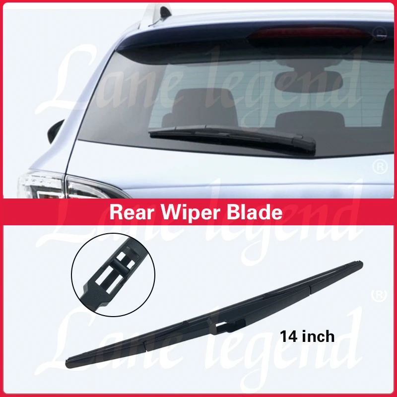 Pára-brisas traseiro Washer Wiper Blade para Mazda 6 Wagon GH1 2007 2008 2009 2010 2011 2012, acessórios do carro, 14"