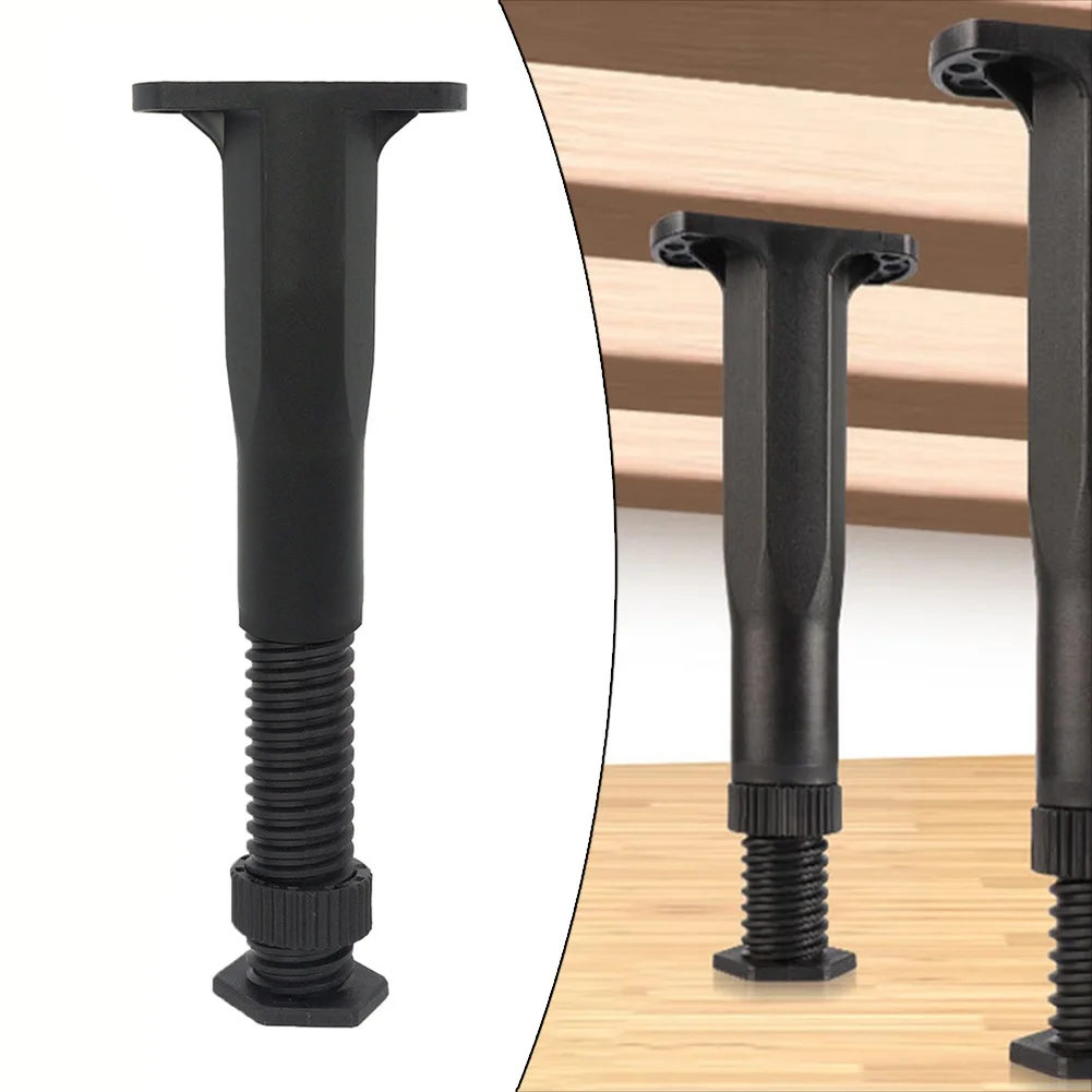 

1PCS Telescopic Furniture Leg High Adjustable Bracket Bed Beam Support Foot Plastic Sofa Leg Bed Bottom Load Bearing Bracket