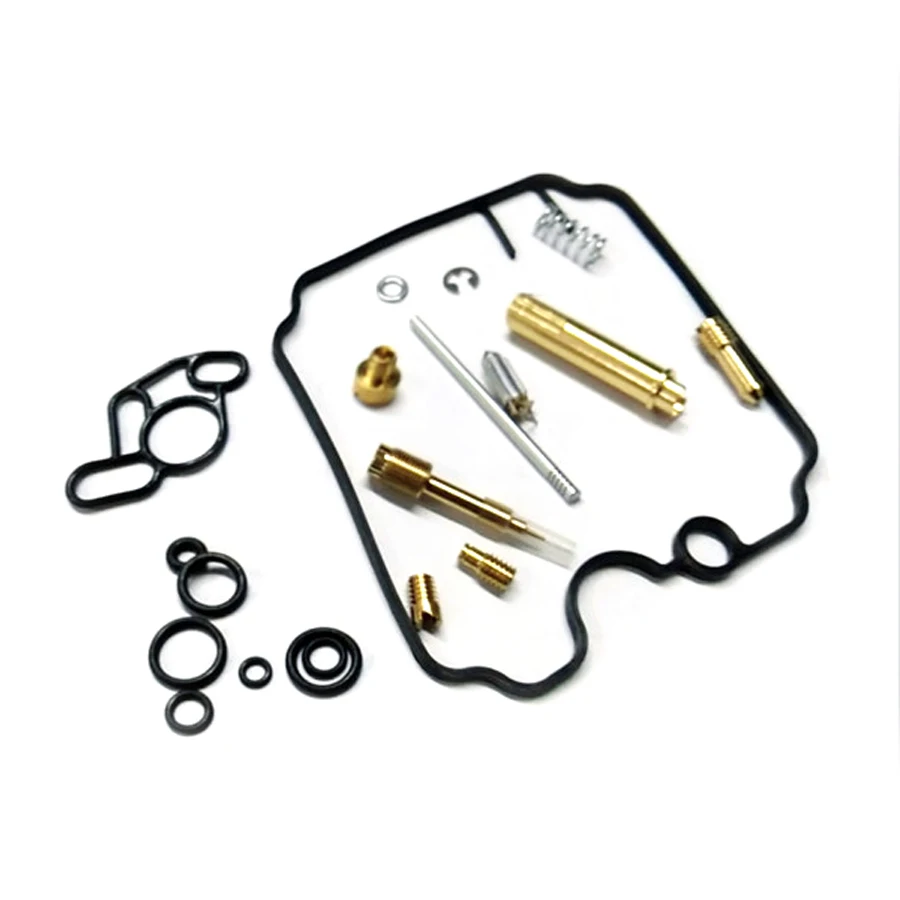 Motorcycle Carburetor Rebuild Kit with Jets Float Needle Valve for Yamaha XTZ750 Super Tenere 1989-1997