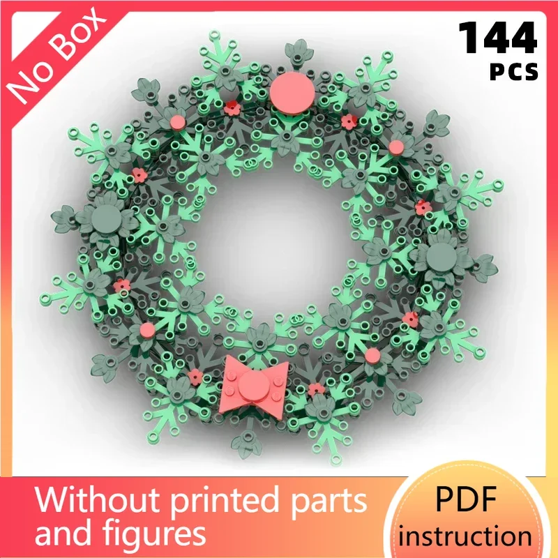 

christmas theme holiday season house bricks santa xmas noel cottage blocks natale cabin winter village church moc building setCh