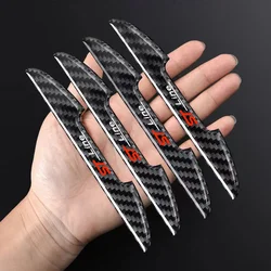 4Pcs Car Door Sticker Protector Strip Edge Guards For Ford ST St LINE Stline Kuga Fiesta Focus Mondeo Edge Kuga Ecosport Styling