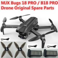 Original MJX Bugs 18 PRO / B18 PRO Drone Spare Parts Propeller Battery 2950mA USB Cable RC Arm For Bugs 18 PRO/B18 PRO Accessory