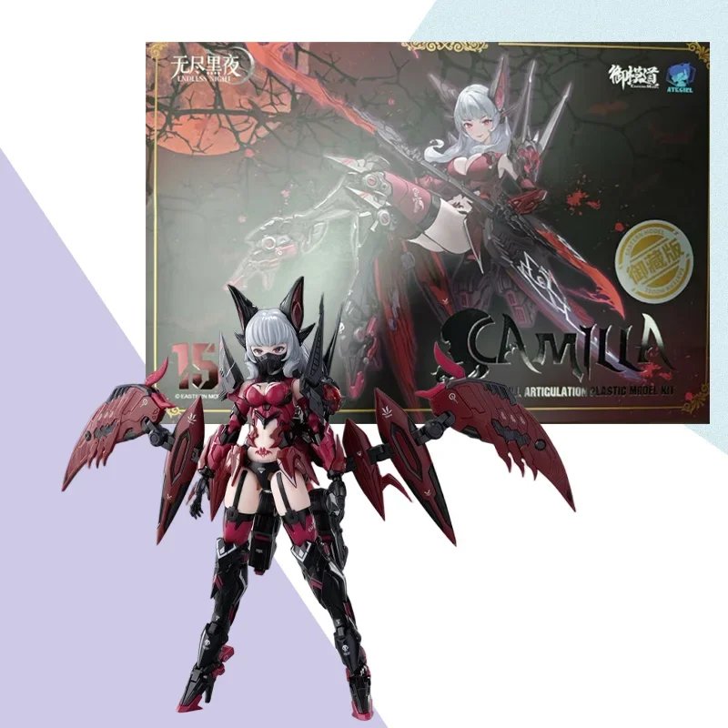 

IN SHOCK Original box EASTERN MOOD ATKGIRL DAWN BREEZE SERENA Figure Finished Model kit PVC Anime full Action Toy Gift for kid