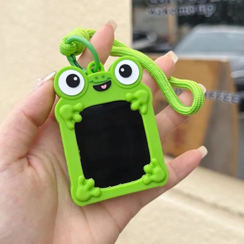 Cute Cartoon Frog Anti-Loss Lanyard Case For Apple Watch Sport 1/2/3/4/5/6/7/8/9st Gen S10 S11 Ultra SE 38/45/41/44/42/46/49mm - view 6