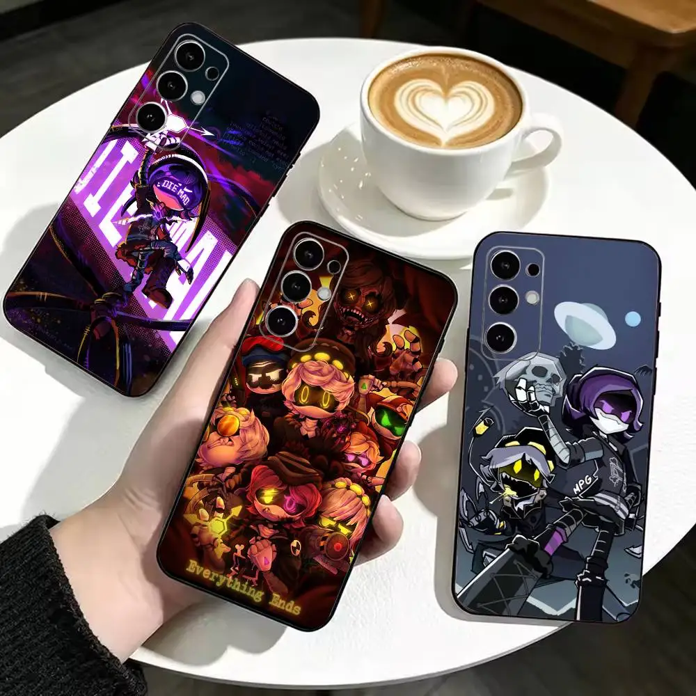 M-Murder D-Drones Hot Game N V J  Soft Silicone Case for Samsung S26, S24, S21, S22, S23, S30, Ultra, Plus, FE, Lite-Black