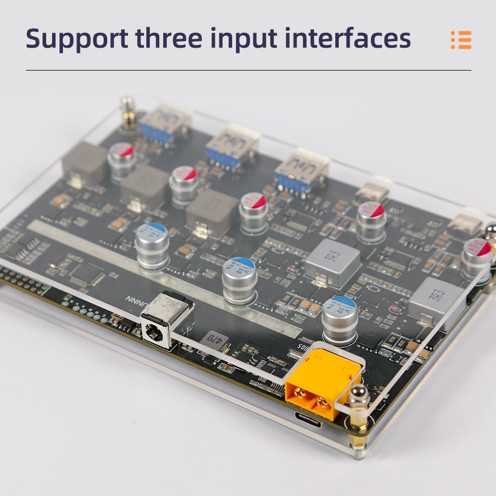 5-Way Fast Charging Module With Monitor Smart Desktop Charger 450w Multi-Port Output Buck-Boost Sw3158