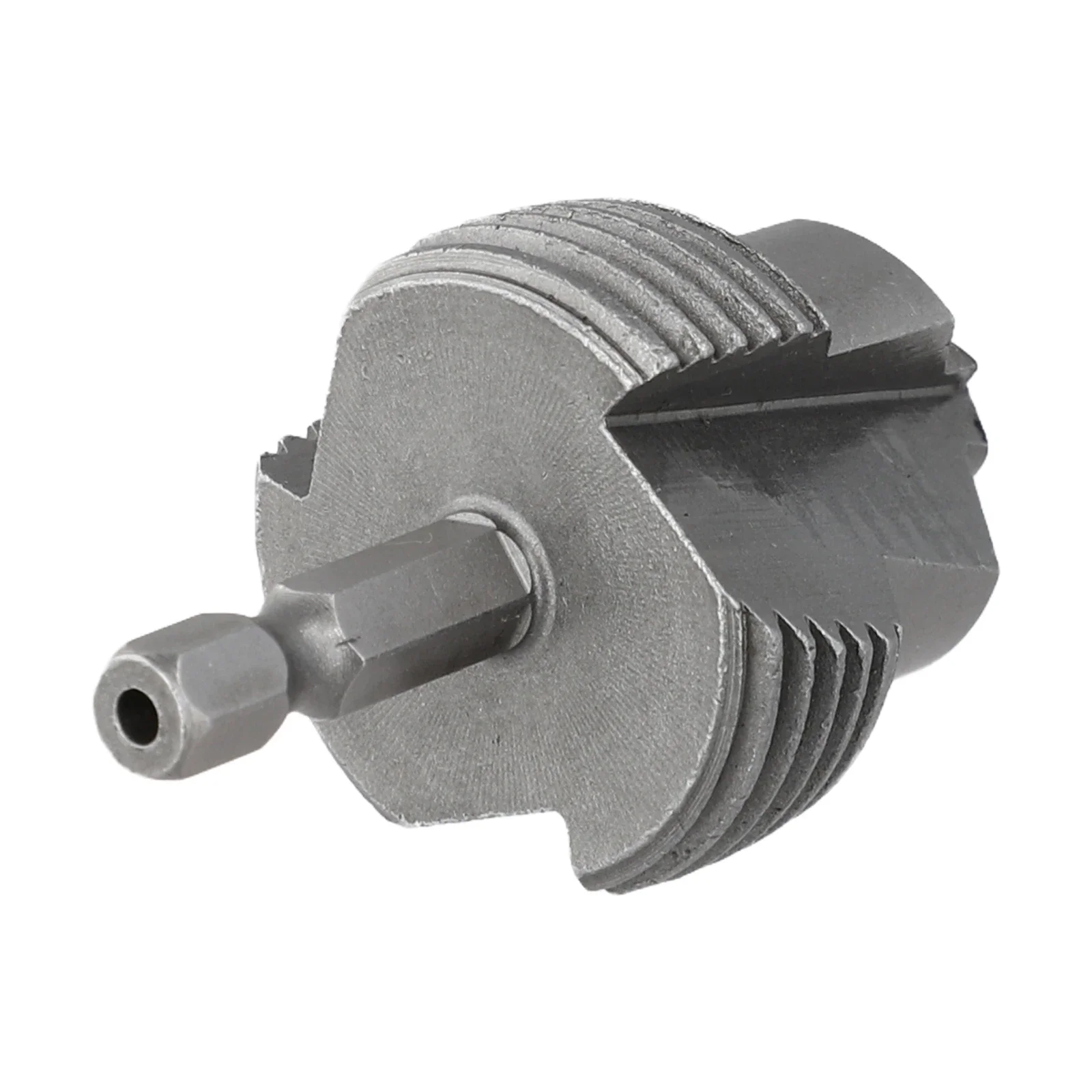 1pc PPR Lifting Drill Bit Hexagon Shank Water Pipe Inner Hole Opener 4-point 6-point 1inch Water Pipe Tapping Tool Hand Tool