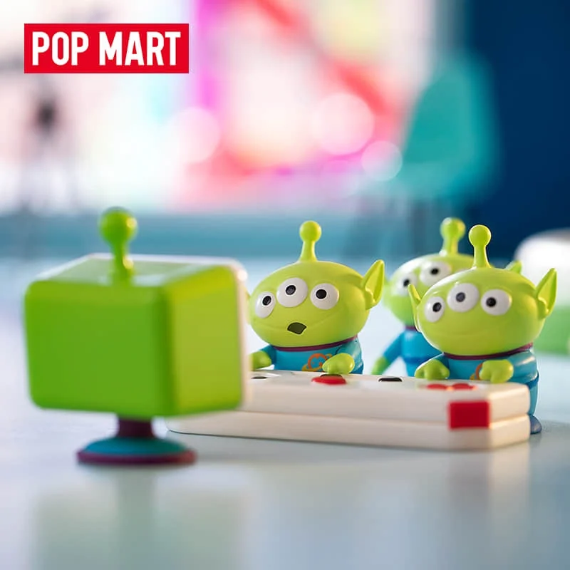 

POP MART Pixar Three Eyes Days слепая коробка игрушки Kawaii аниме фигурка Caixa Caja Surprise Mystery Bag игрушка