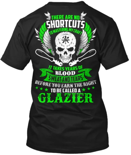 GLAZIER T-Shirt Made in the USA Size S to 5XL