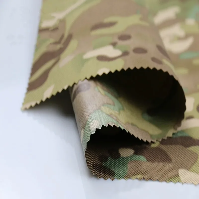 

600D полиэстер ткань Оксфорд MC A-TACS FG зеленые руины камуфляжная ткань водонепроницаемый тактический жилет палатка DIY